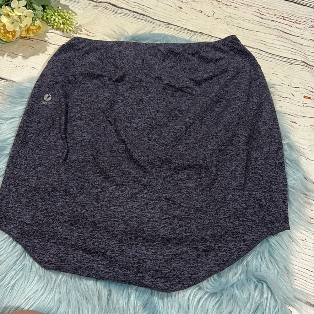 Oiselle Purple Spacedye Mini Active Lounge Skirt - Picture 7 of 8